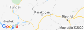 Karakocan map