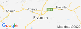 Erzurum map