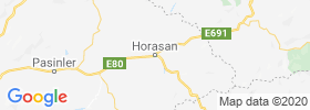 Horasan map