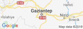 Gaziantep map
