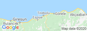 Tirebolu map