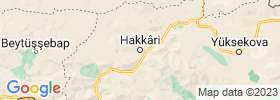 Hakkari map