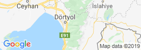 Dortyol map