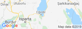 Egirdir map