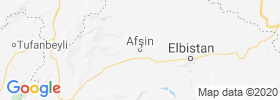 Afsin map