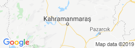 Kahramanmaras map