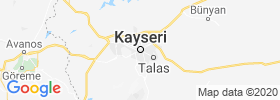 Kayseri map