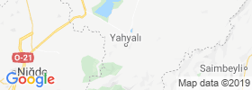 Yahyali map