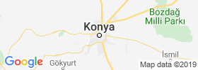 Konya map
