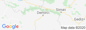 Demirci map