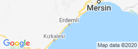 Erdemli map