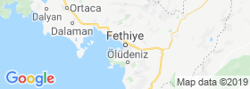 Fethiye map