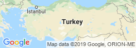 Nevşehir map