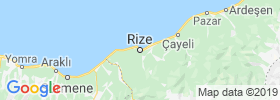 Rize map