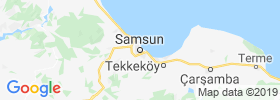 Samsun map