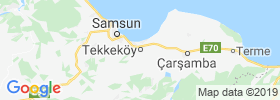 Tekkekoy map