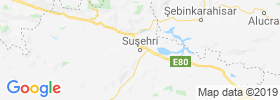 Susehri map