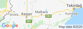 Malkara map