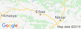 Erbaa map