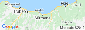 Surmene map