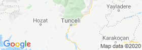 Tunceli map