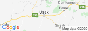 Usak map