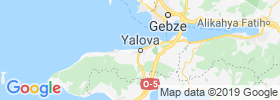 Yalova map
