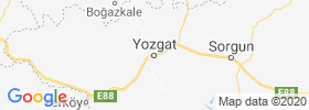 Yozgat map