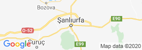 Sanliurfa map