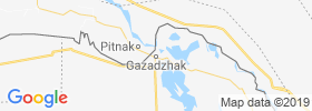 Gazojak map