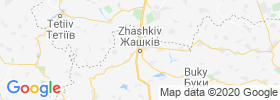 Zhashkiv map