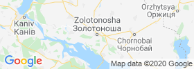 Zolotonosha map