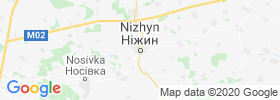 Nizhyn map