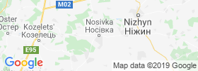 Nosivka map