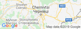 Chernivtsi map