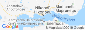 Nikopol' map