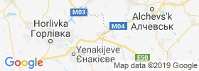 Debal'tseve map
