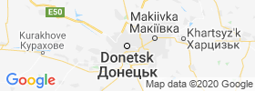 Donetsk map