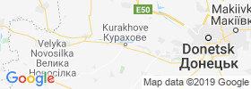 Kurakhovo map