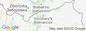 Vovchans'k map