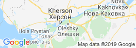 Tsyurupyns'k map