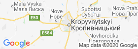 Kirovohrad map
