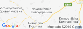 Novoukrayinka map
