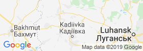 Kirovs'k map