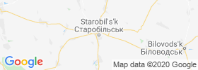 Starobil's'k map
