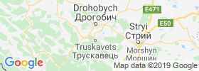 Stebnyk map