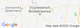 Voznesensk map