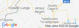 Artsyz map