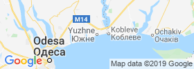 Yuzhne map