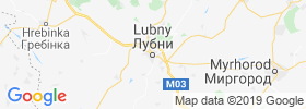 Lubny map
